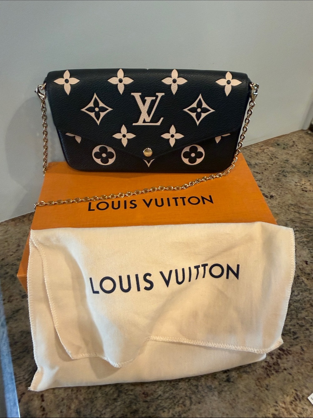 Louis Vuitton Pochette Felicie Authentic - Picture 1 of 9